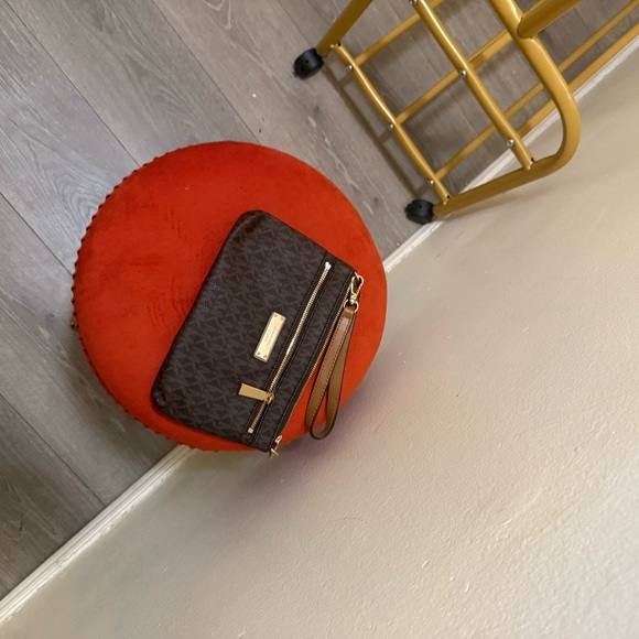 Michael Kors Brown Wristlet - Picture 3 of 3